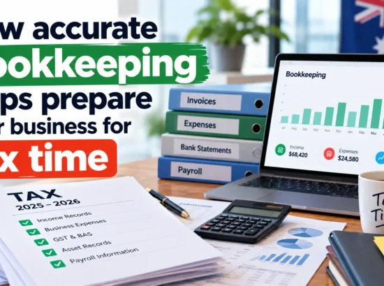 How accurate bookkeeping helps prepare your business for tax time?