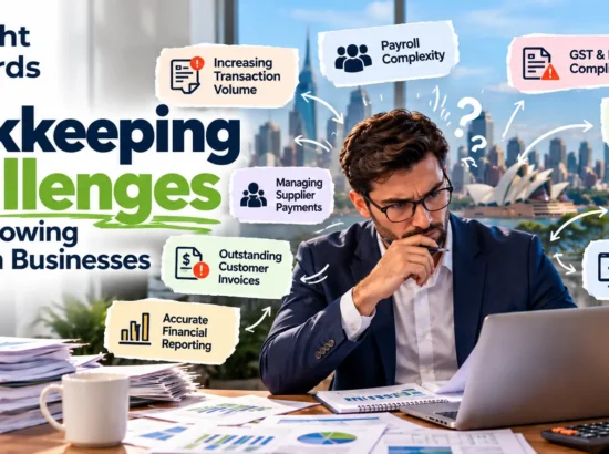 Bookkeeping Challenges Facing Growing Australian Businesses | Modern Bookeeping by Eight Nerds
