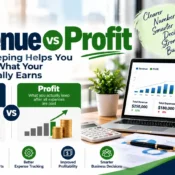revenue vs profit bookkeeping can help